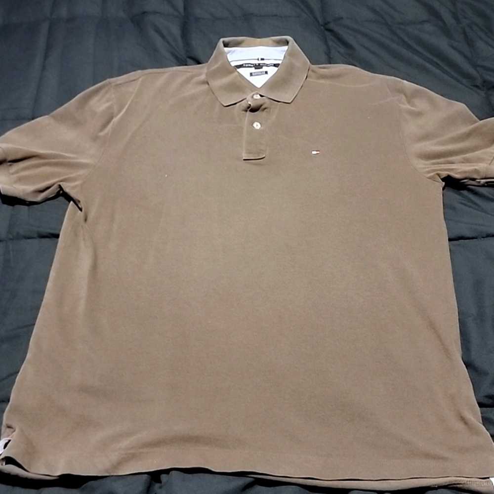 Tommy Hilfiger XL polo shirt- brown